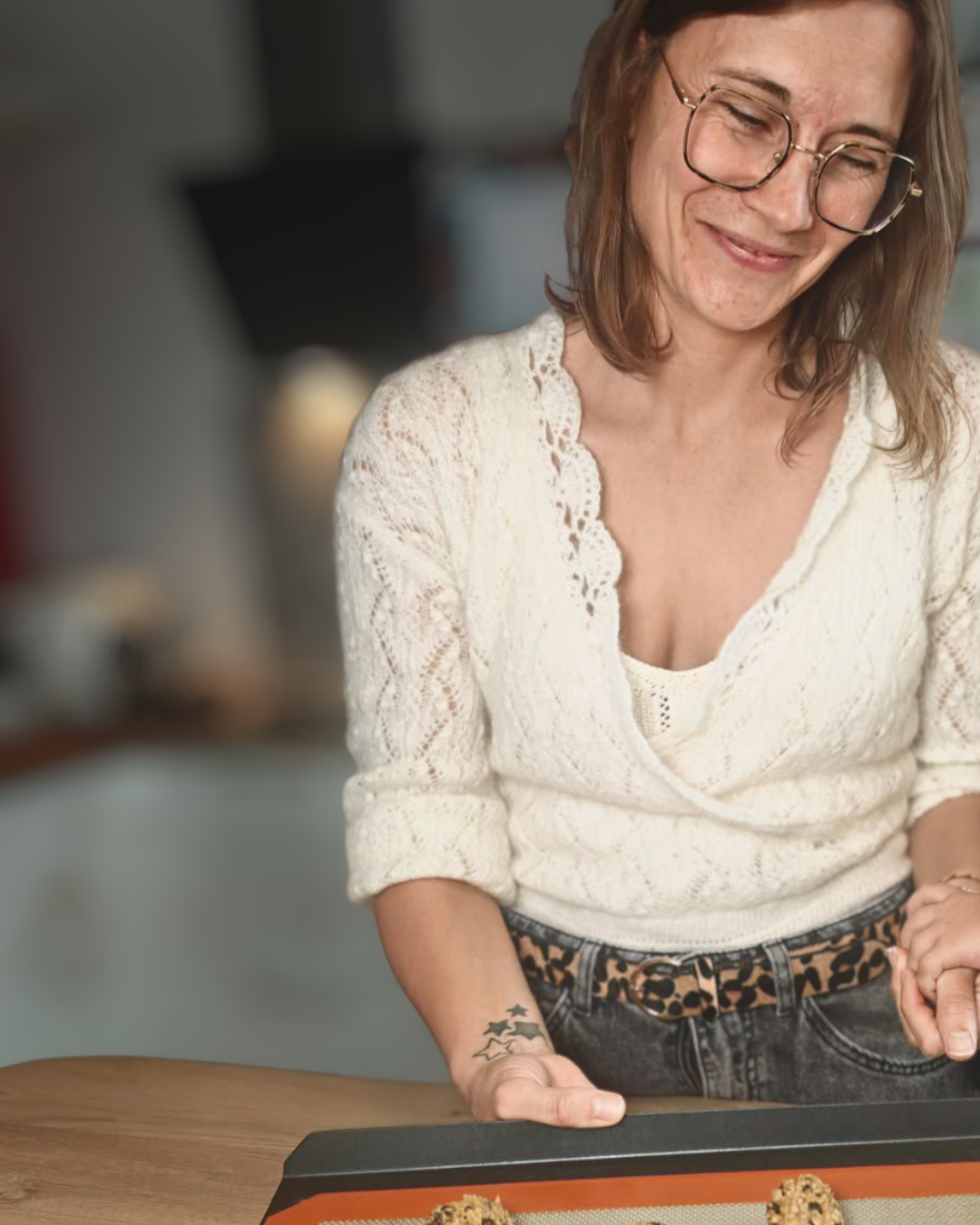 Sarah Saquet dans une ambiance douce